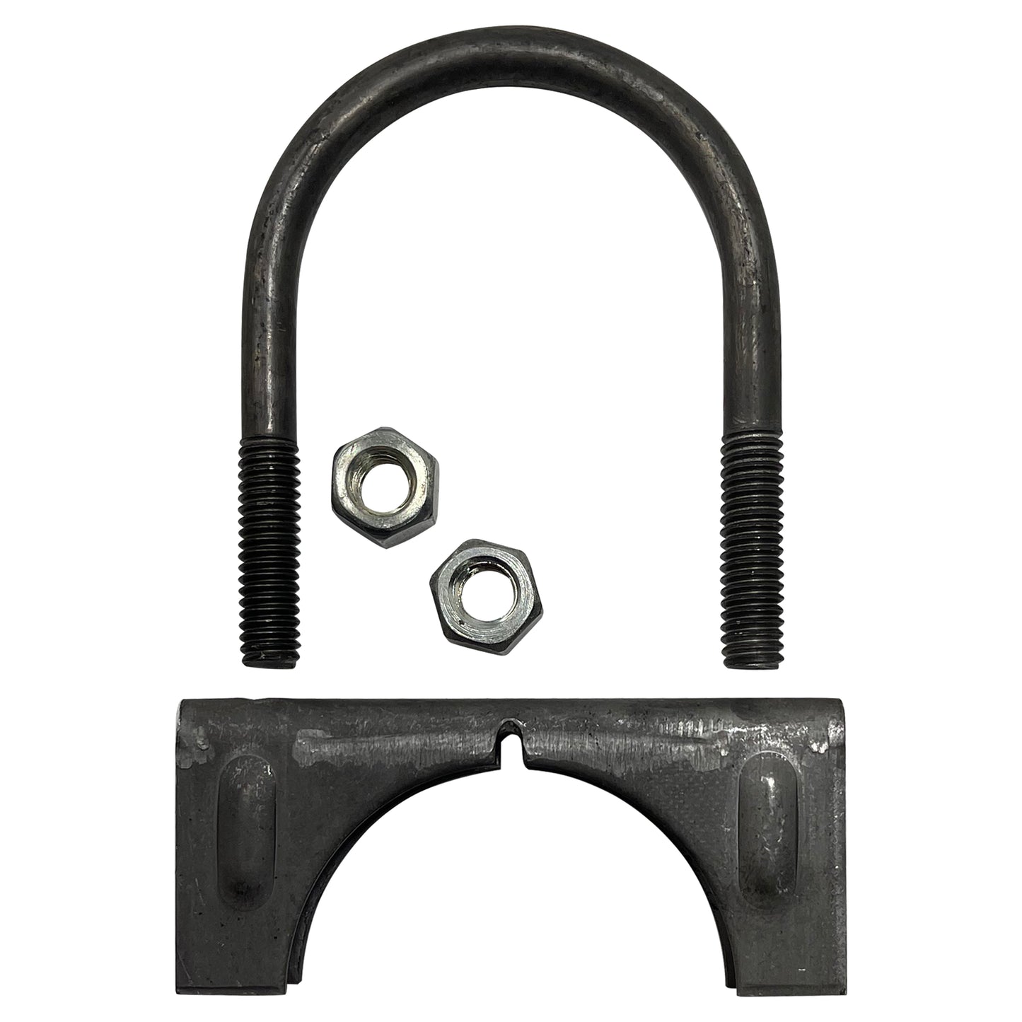Nickson Universal 1 7/8 Exhaust Muffler Clamp U-Bolt Pipe Saddle Style - USA