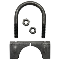 Nickson Universal 1 5/8 Exhaust Muffler Clamp U-Bolt Pipe Saddle Style - USA