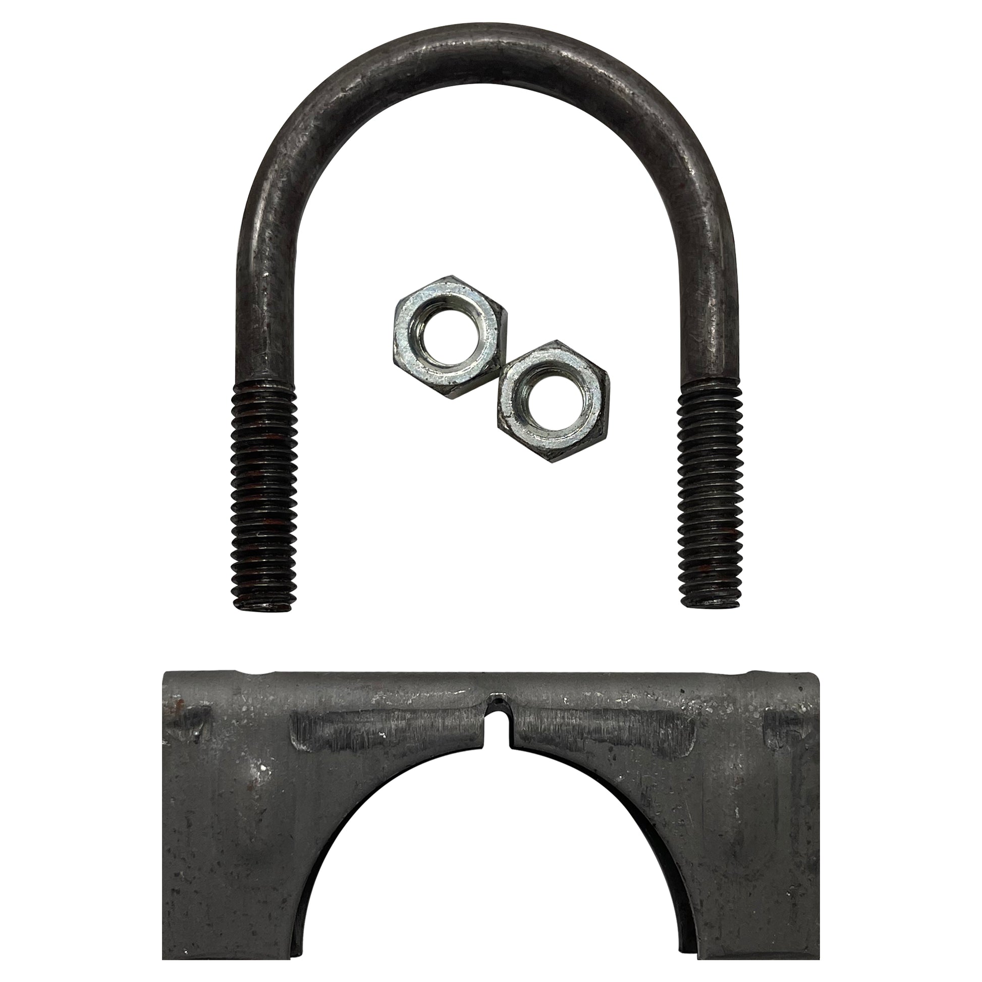 Nickson Universal 1 5/8 Exhaust Muffler Clamp U-Bolt Pipe Saddle Style - USA
