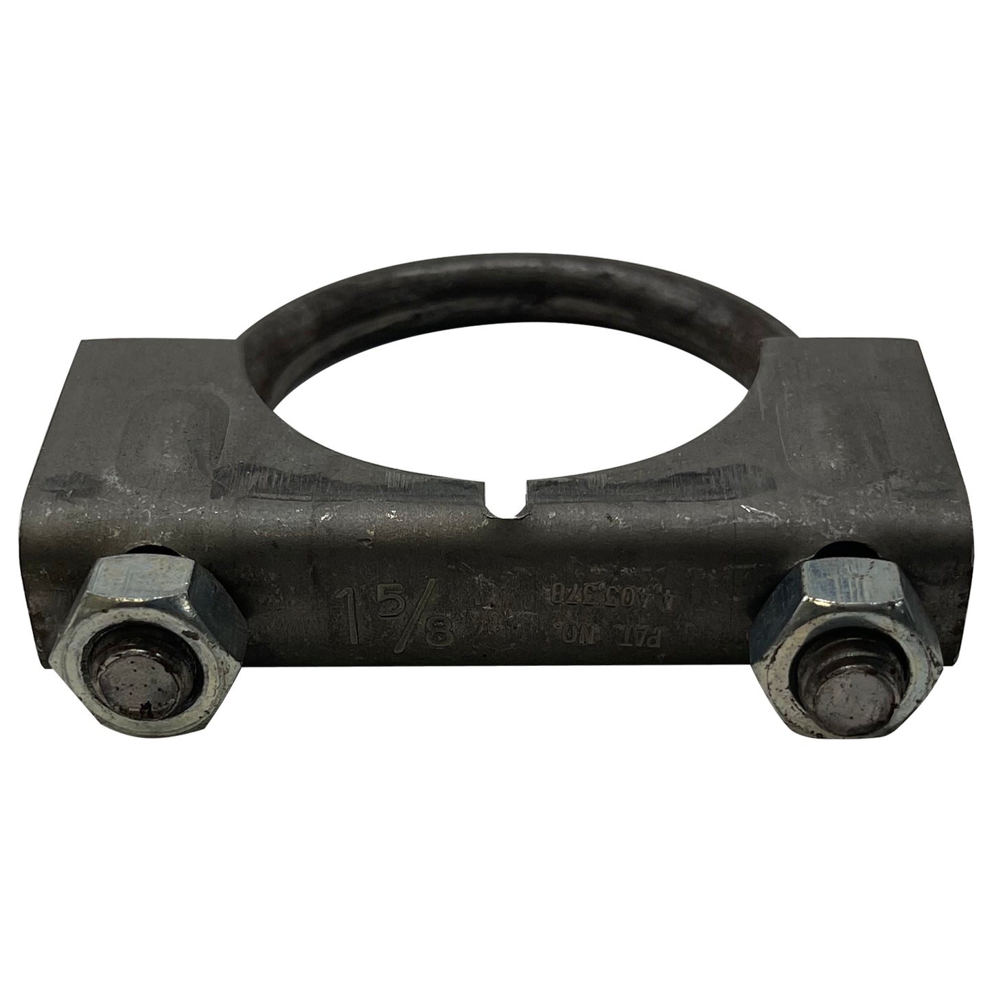 Nickson Universal 1 5/8 Exhaust Muffler Clamp U-Bolt Pipe Saddle Style - USA