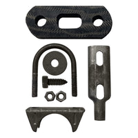 Nickson 190 Universal 1 1/2 Exhaust Muffler Clamp U-Bolt Pipe Saddle Hanger Kit