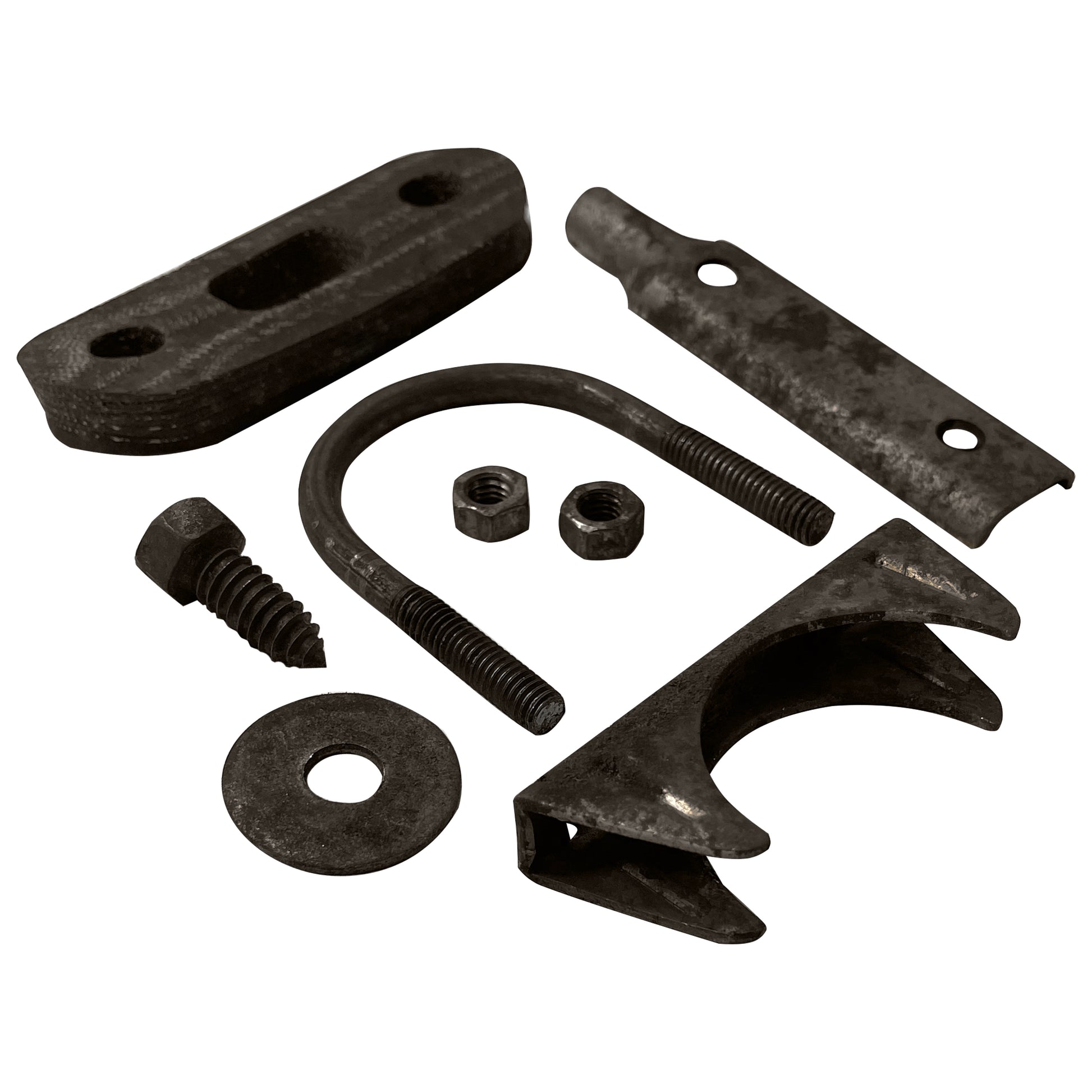 Nickson 191 Universal 1 7/8 Exhaust Muffler Clamp U-Bolt Pipe Saddle Hanger Kit