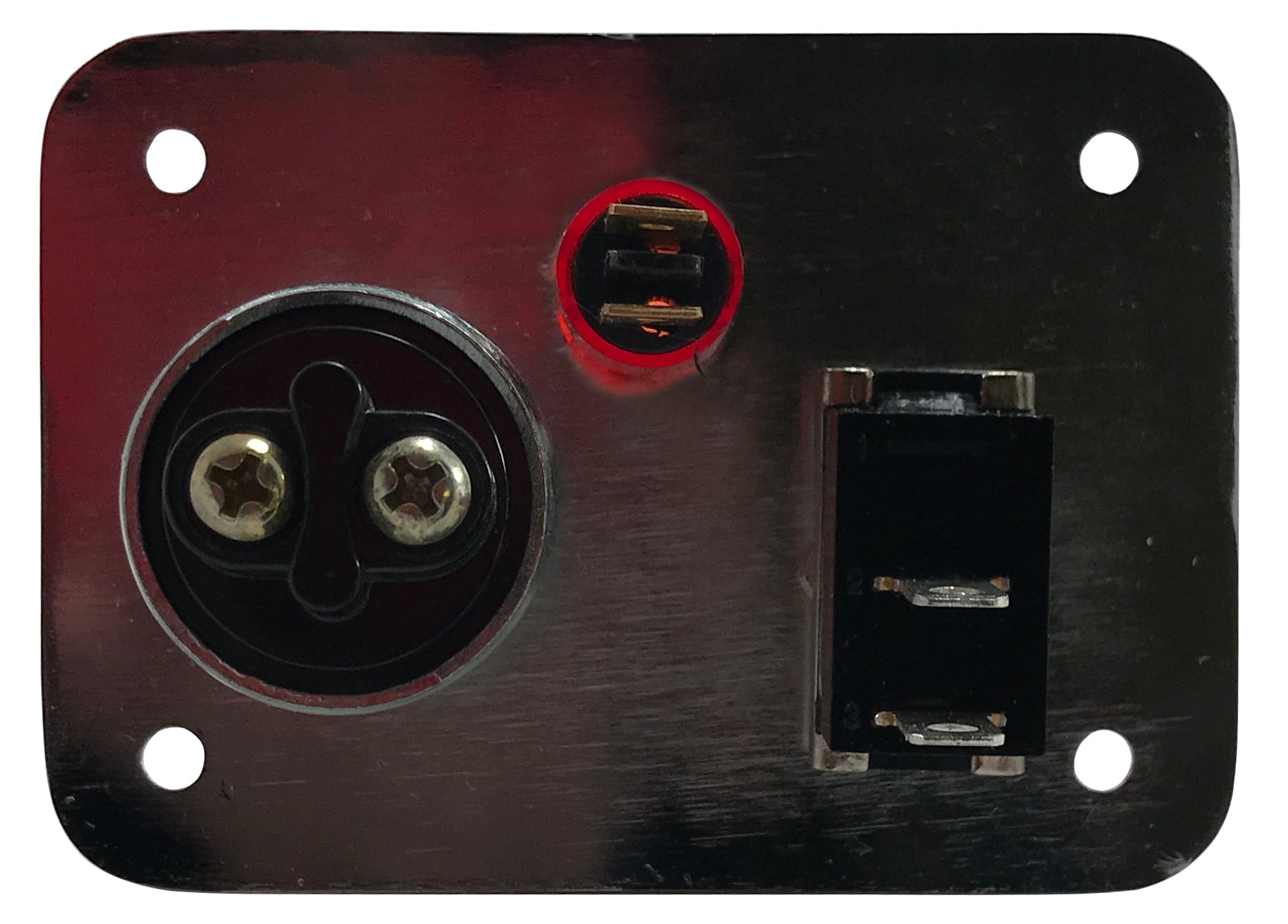 Chrome Multi-Purpose Switch Panel - Toggle Ignition On / Off Push Start & Light