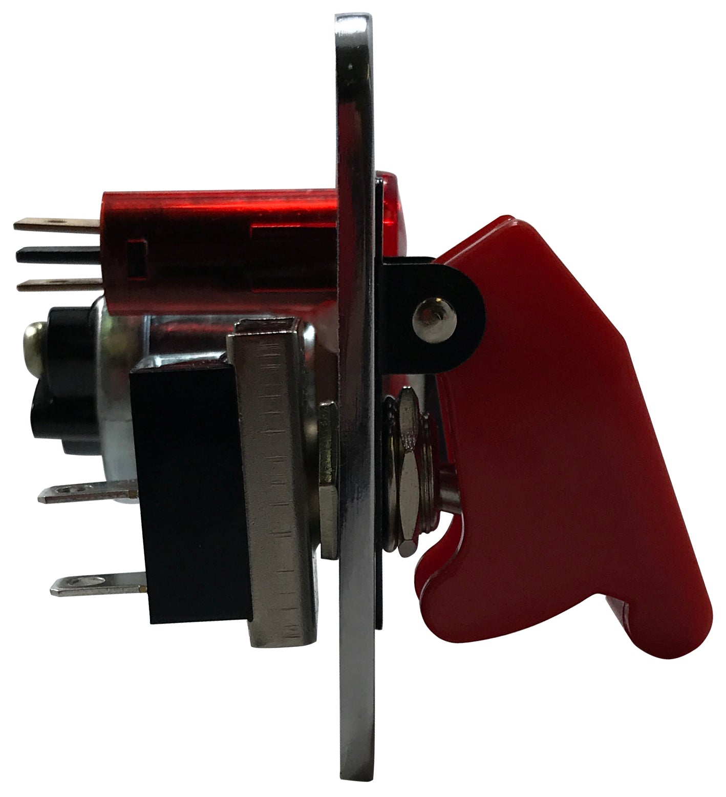 Chrome Multi-Purpose Switch Panel - Toggle Ignition On / Off Push Start & Light