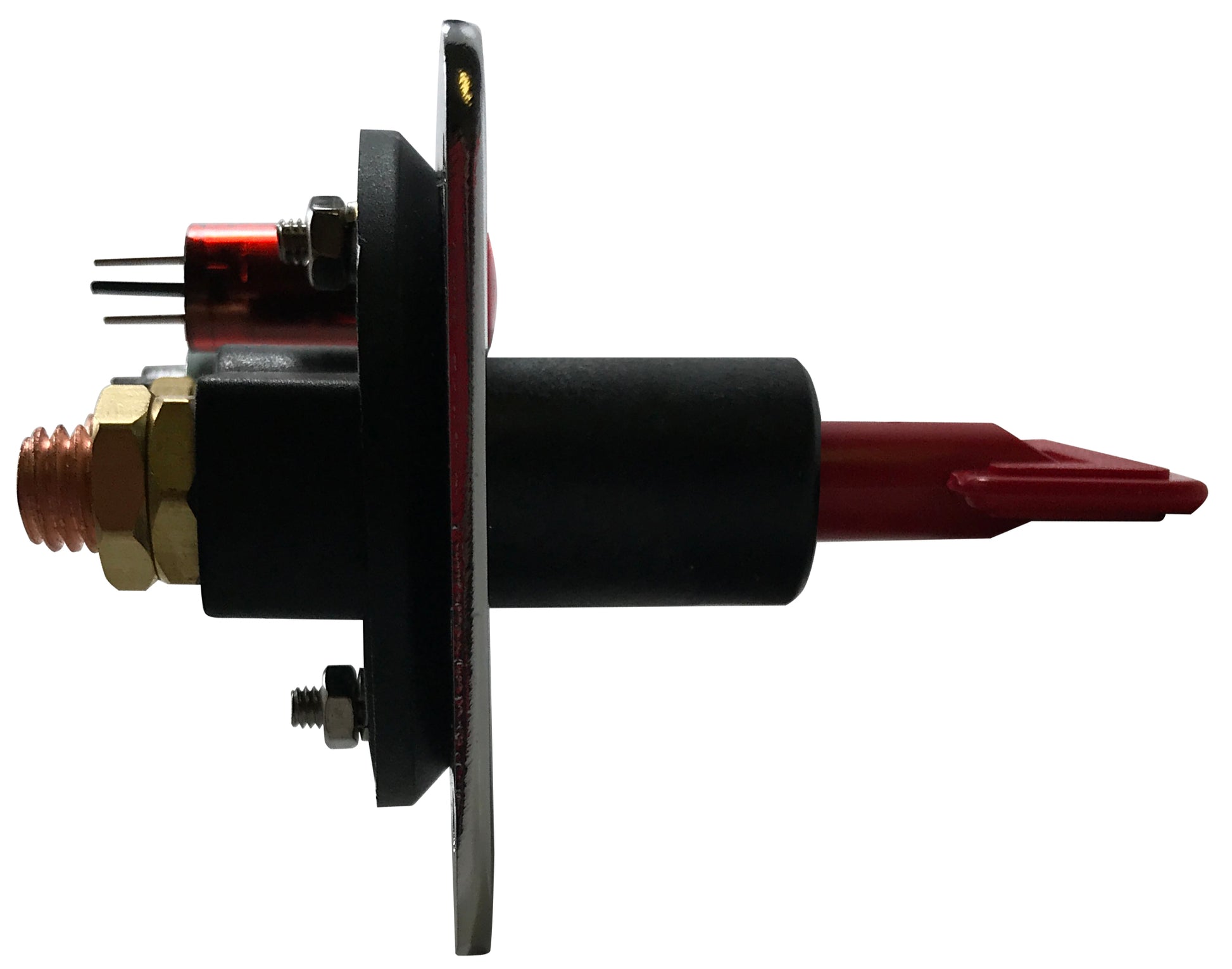 Chrome Multi-Purpose Switch Panel - Battery Disconnect On / Off , Push Start & Light