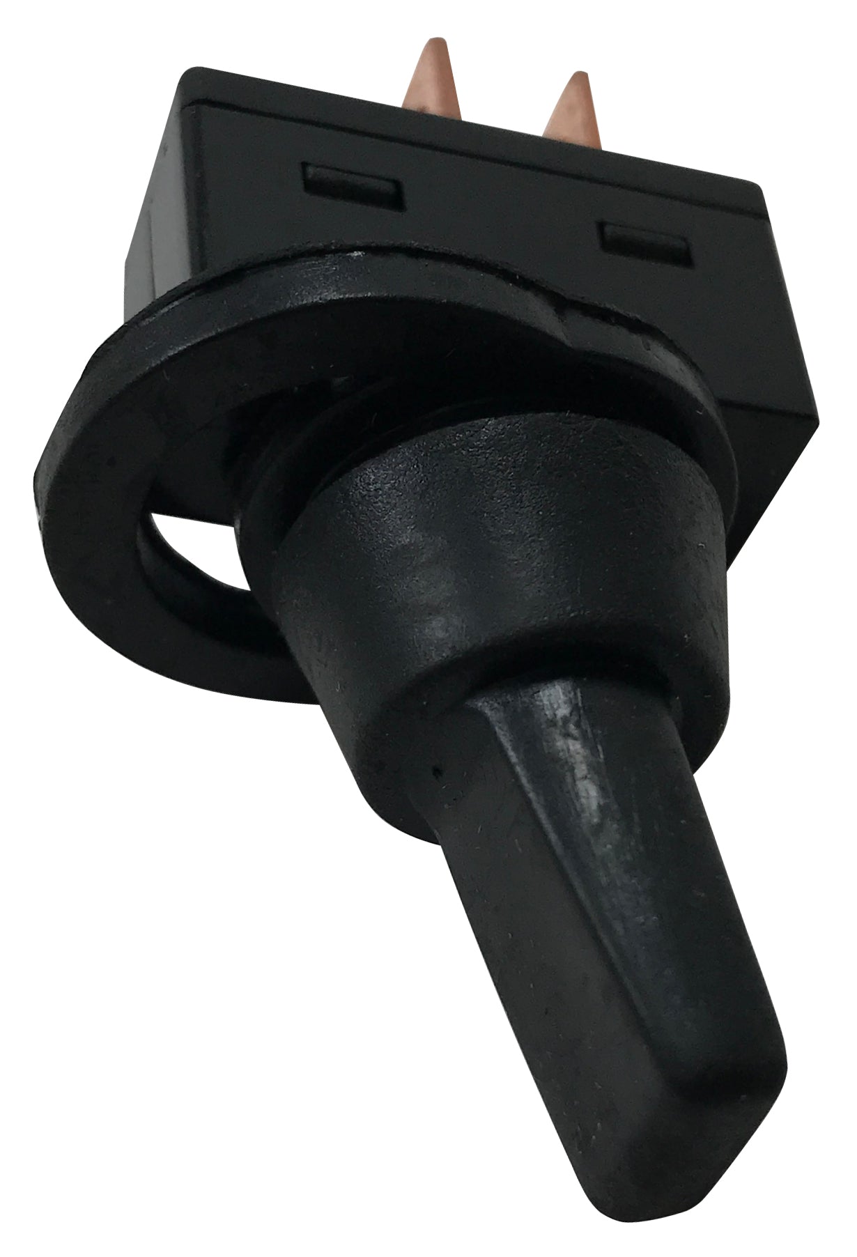 Black Splash Proof Cover ON / OFF Toggle Switch - 12 Volt @ 20 Amps