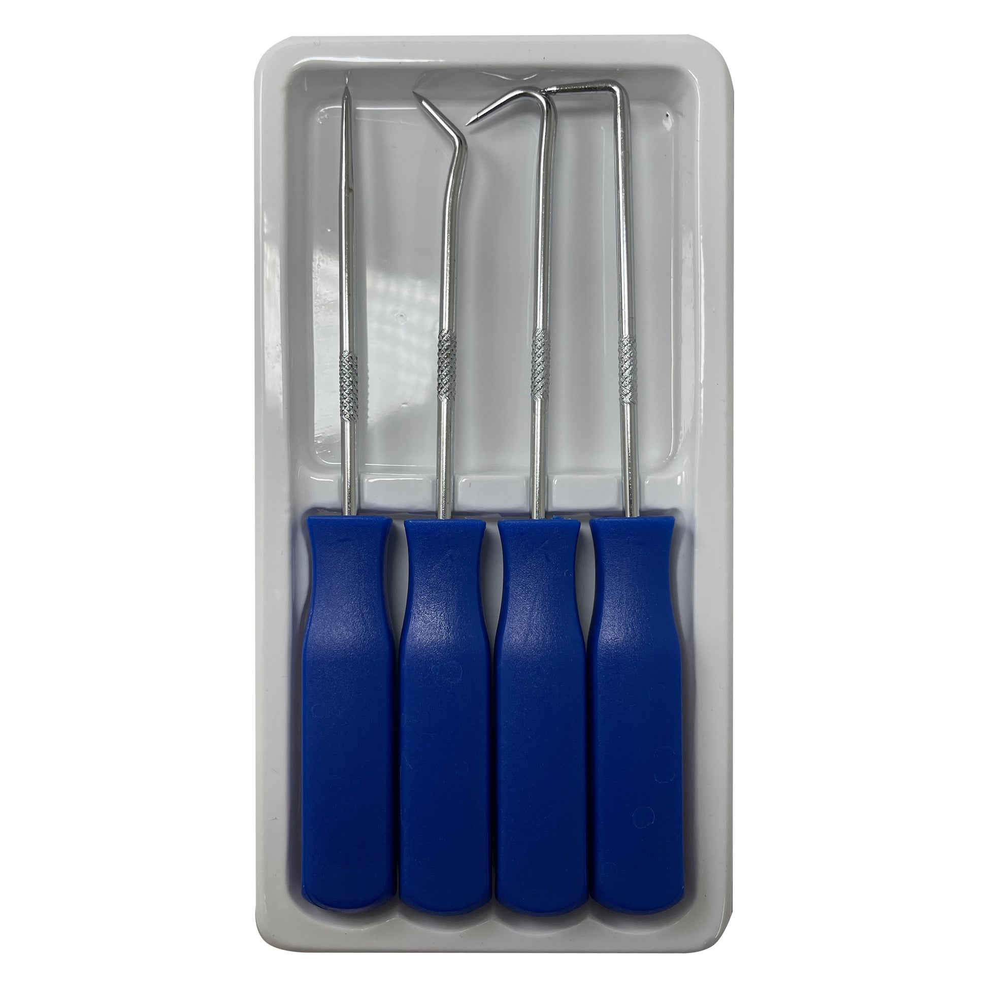 Pick & Hook Set  5-1/2 Inch with Plastic Handles - 4 pcs
