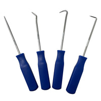 Pick & Hook Set  5-1/2 Inch with Plastic Handles - 4 pcs