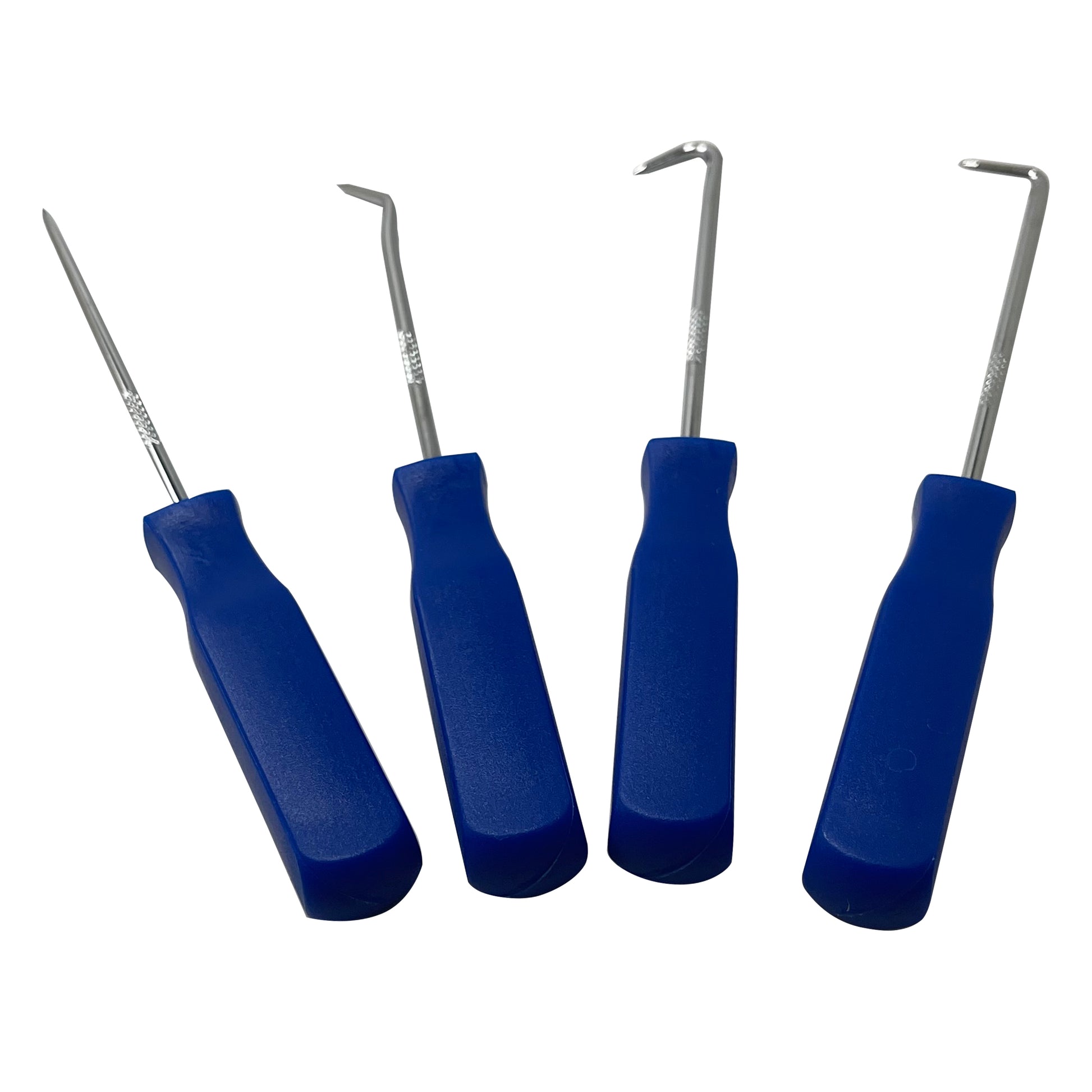 Pick & Hook Set  5-1/2 Inch with Plastic Handles - 4 pcs