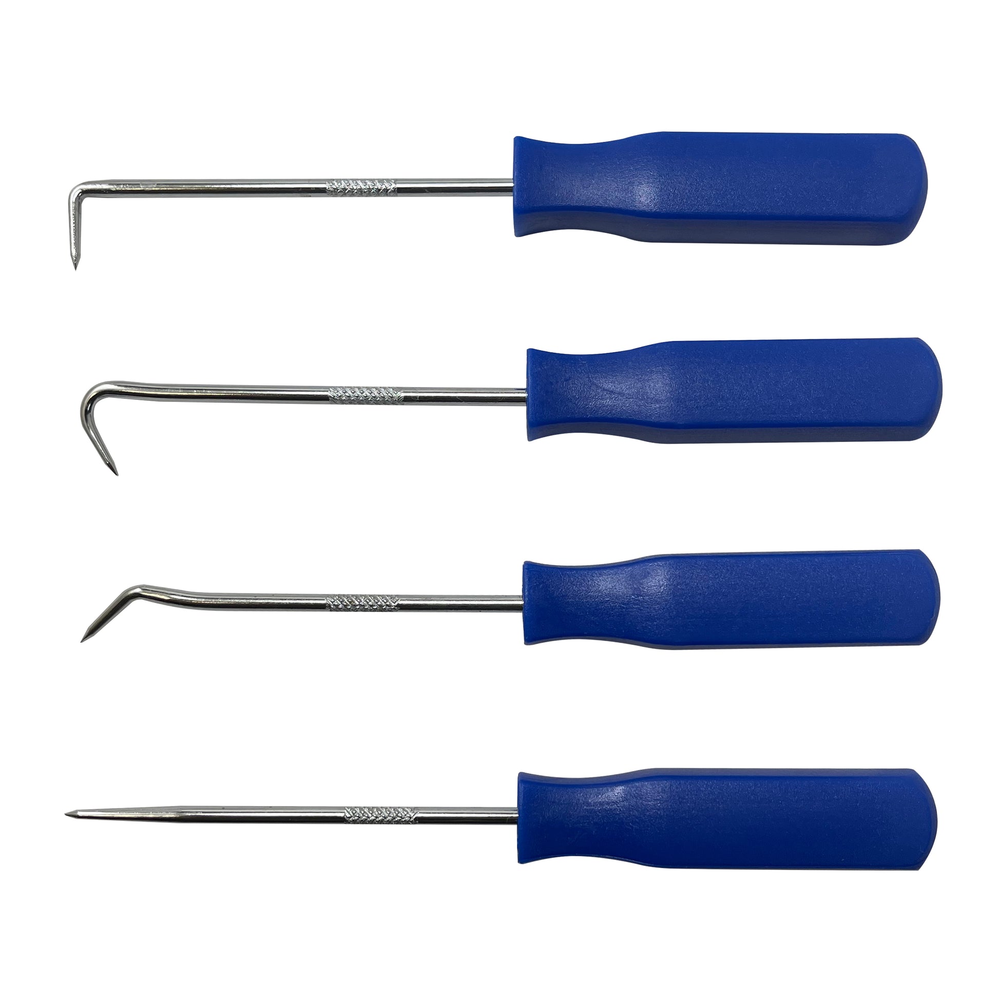 Pick & Hook Set  5-1/2 Inch with Plastic Handles - 4 pcs