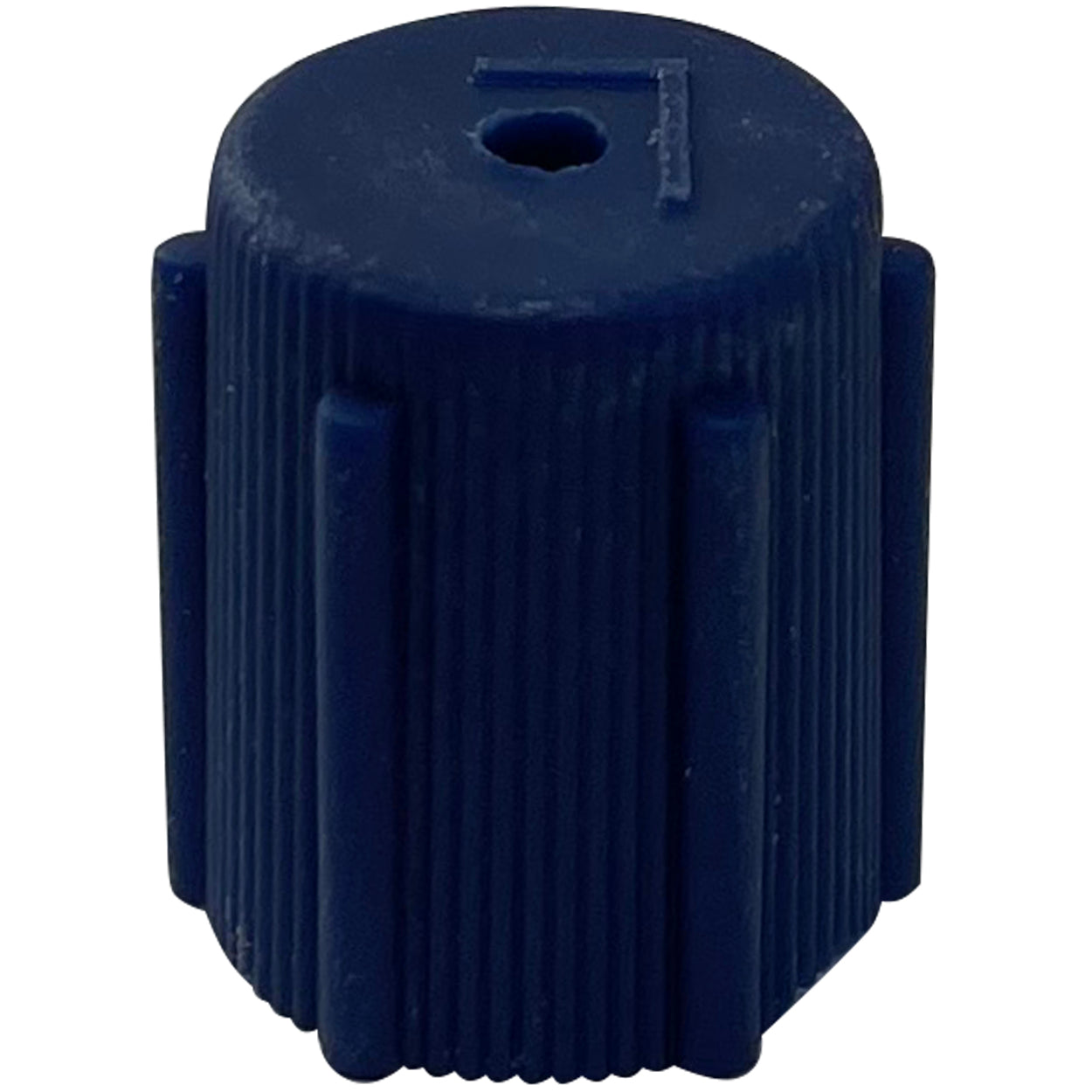 Blue A/C R-134a Low Side Service Port Cap - M8 x 1.0 MM - 10 Pack