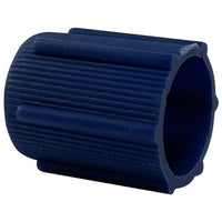 Blue A/C R-134a Low Side Service Port Cap - M8 x 1.0 MM - 10 Pack