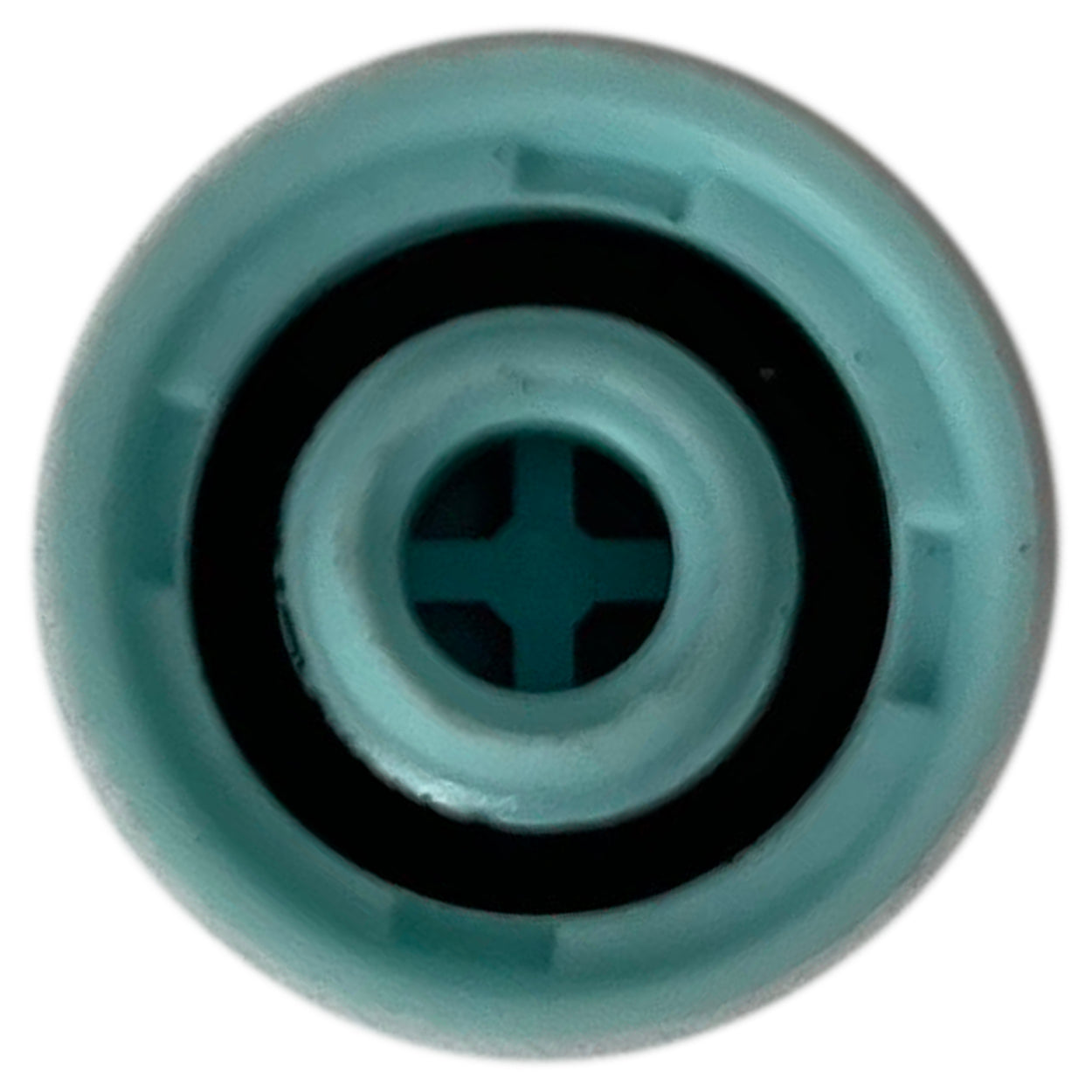 Light Blue A/C R-134a Low Side Service Port Cap Import JRA - 10 Pack