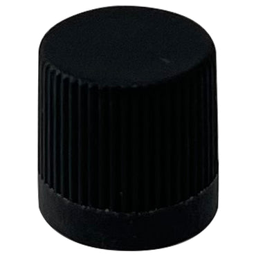 Black A/C R-12 High Side Service Port Cap Block Off - 1/4"- 10 Pack