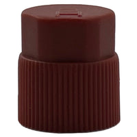 Red A/C R-134a High Side Service Port Cap 17 MM - 10 MM x 1.25 - 10 Pack