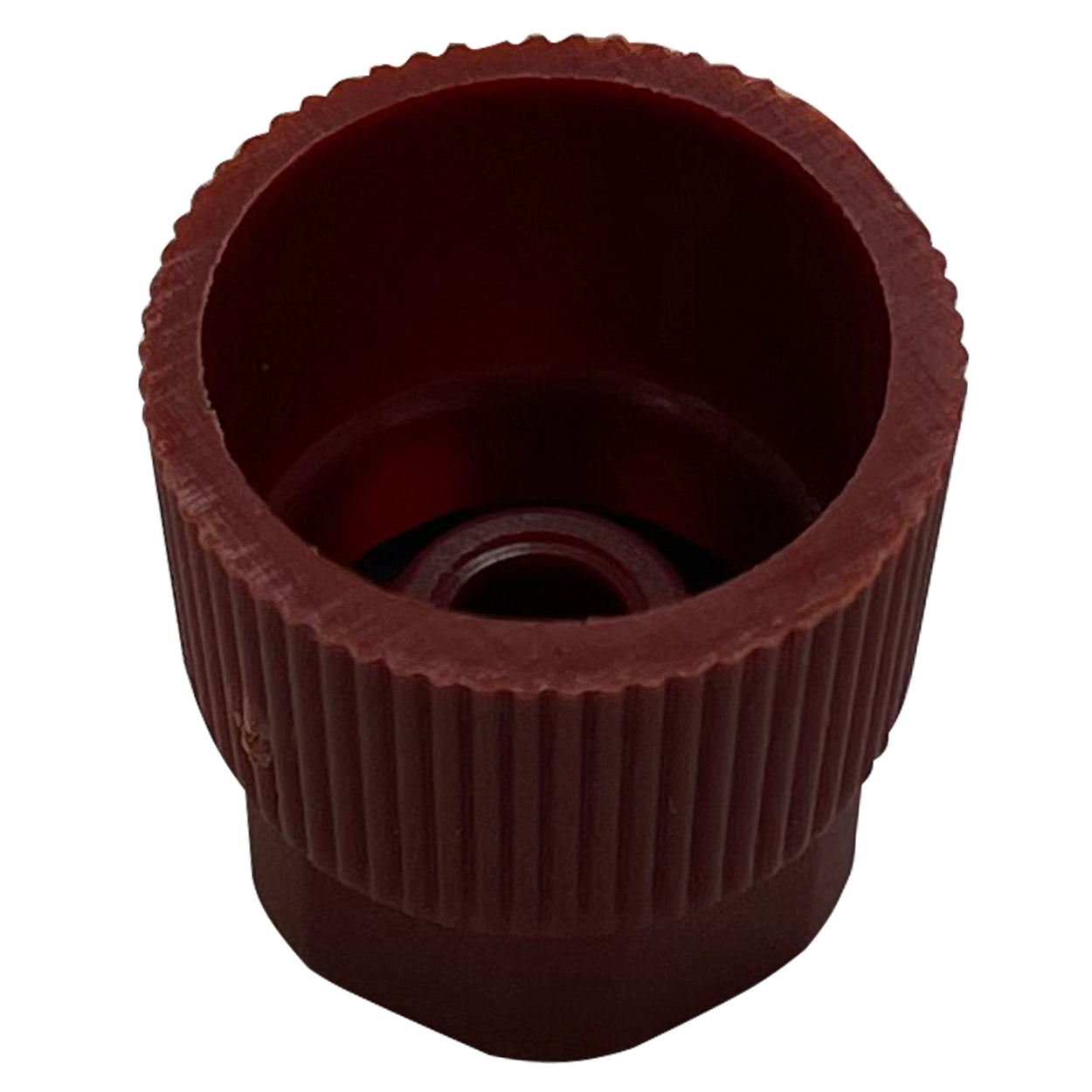 Red A/C R-134a High Side Service Port Cap 17 MM - 10 MM x 1.25 - 10 Pack