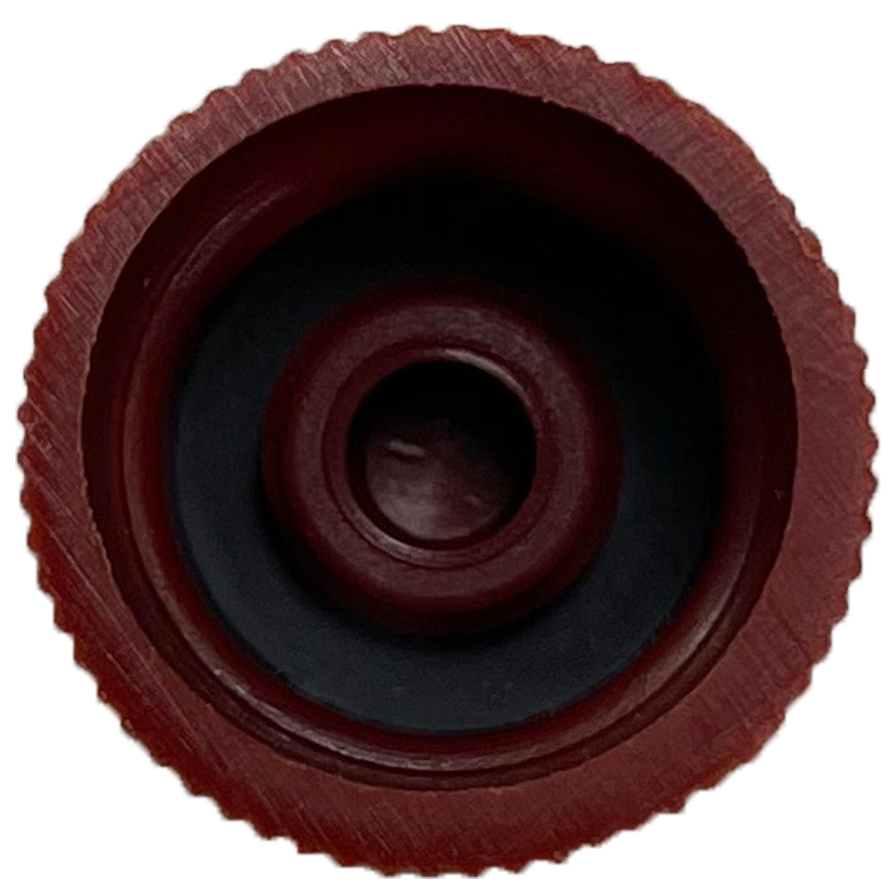 Red A/C R-134a High Side Service Port Cap 17 MM - 10 MM x 1.25 - 10 Pack