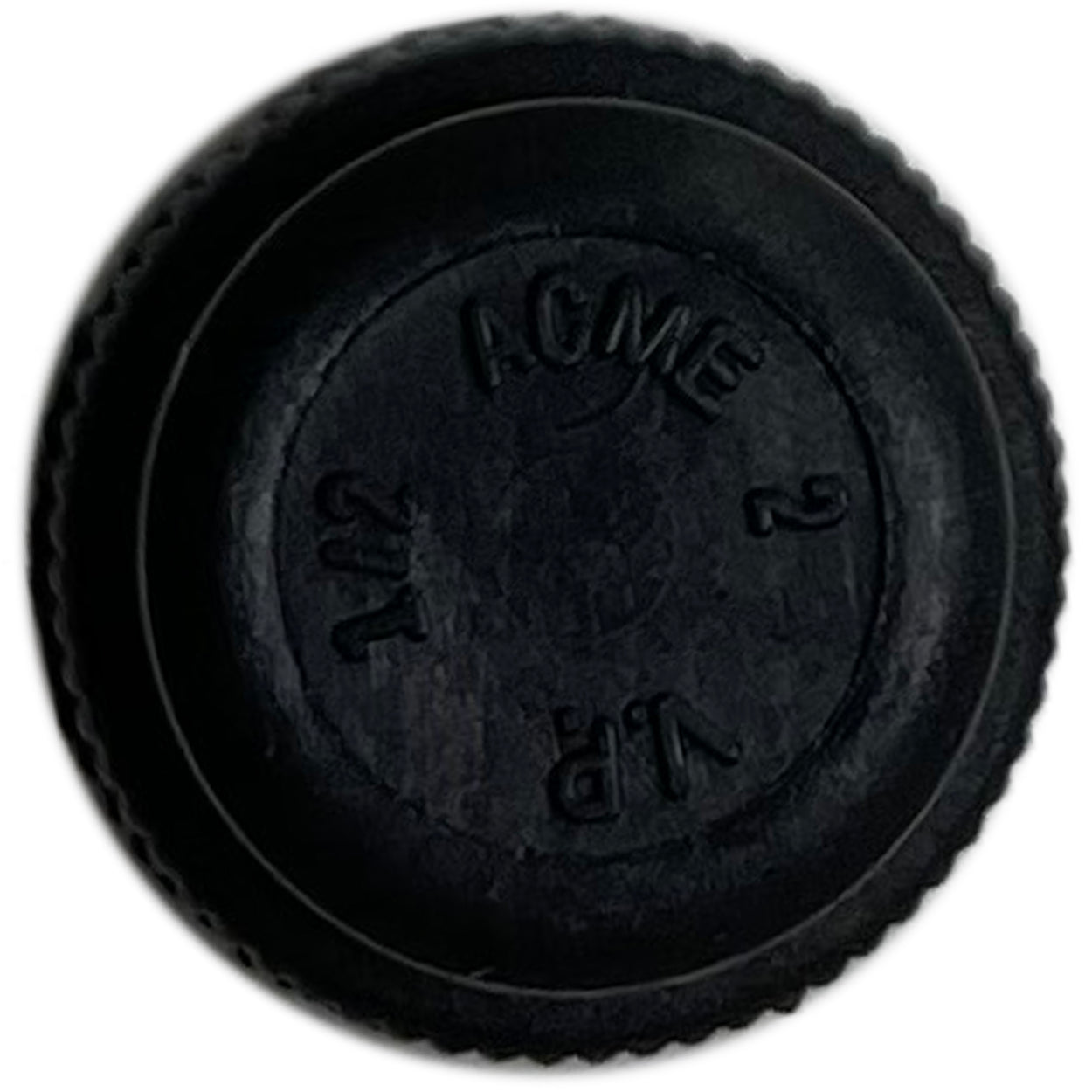 Black A/C Service Port Cap For Cylinders & Equipment - 1/2" - 10 Pack