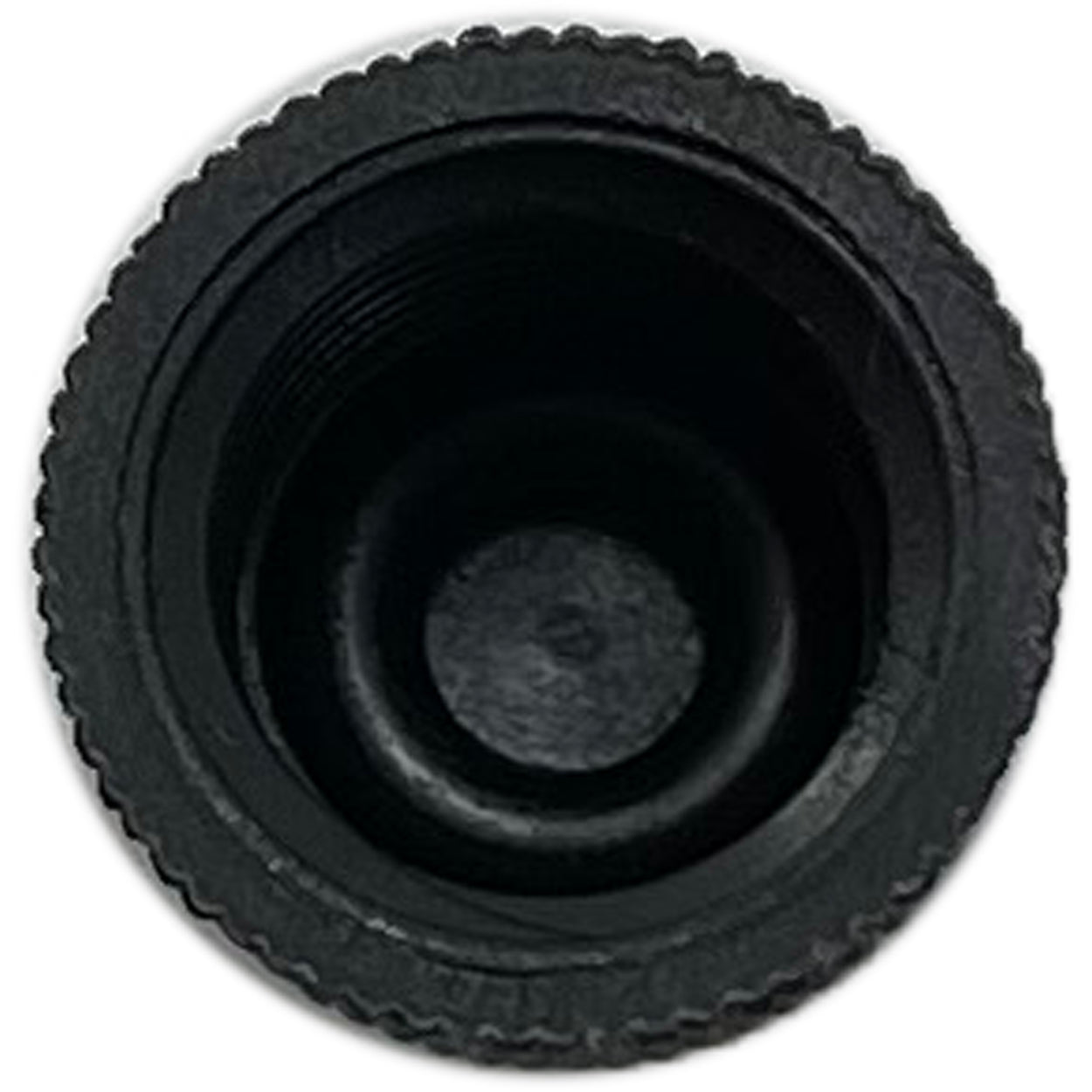 Black A/C Service Port Cap For Cylinders & Equipment - 1/2" - 10 Pack