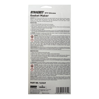 Dynatex Silicone Gasket Maker - 85 gm – Sherco-Auto