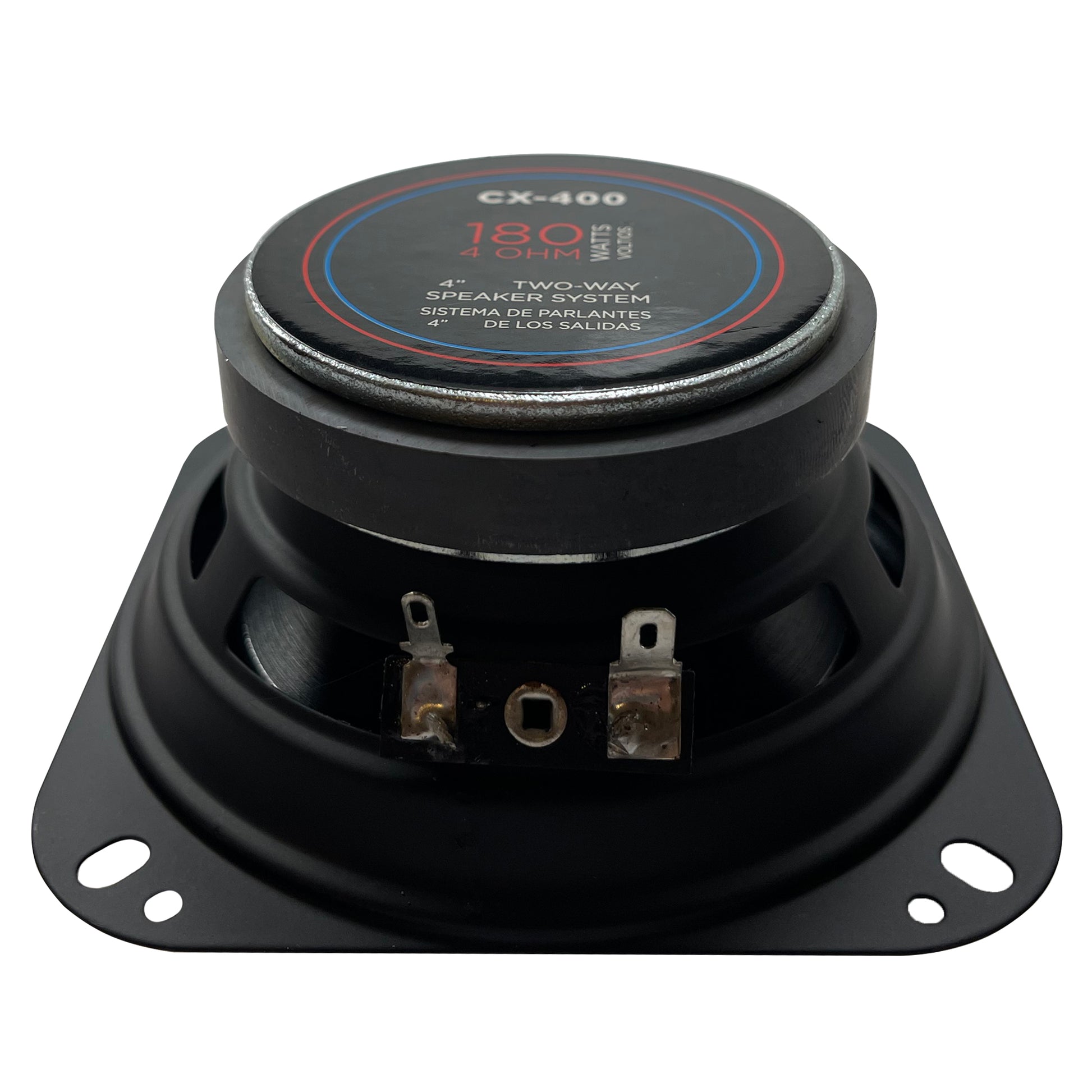 4" Two-Way OEM 180 Watts 4 OHM Coax Speaker System Set