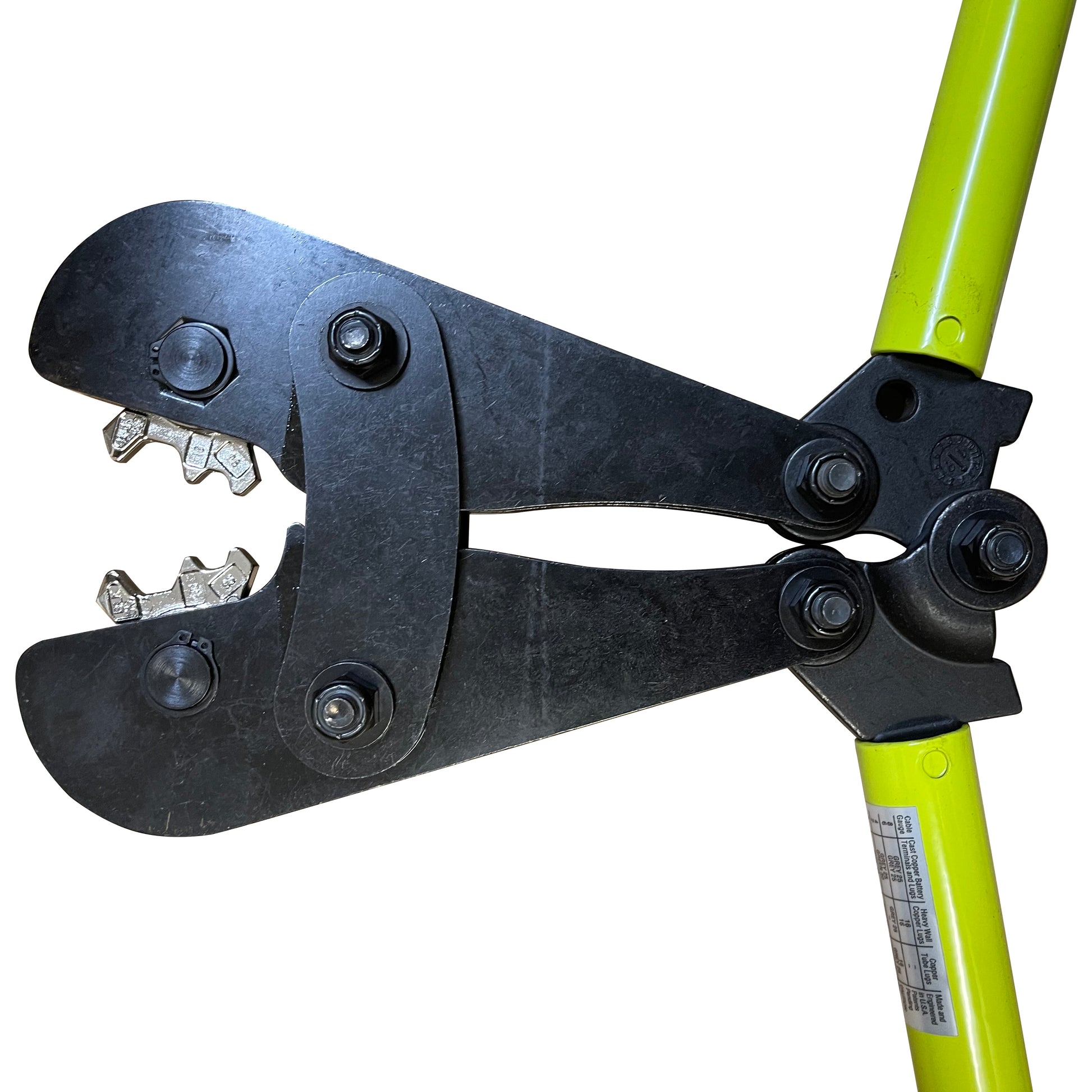 Heavy Duty Hex crimp Battery Wire Terminal Lug Crimper For 8 to 4/0 Gauge