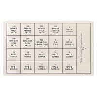 1002 Piece WeatherPack Terminal Maintenance Shop Kit