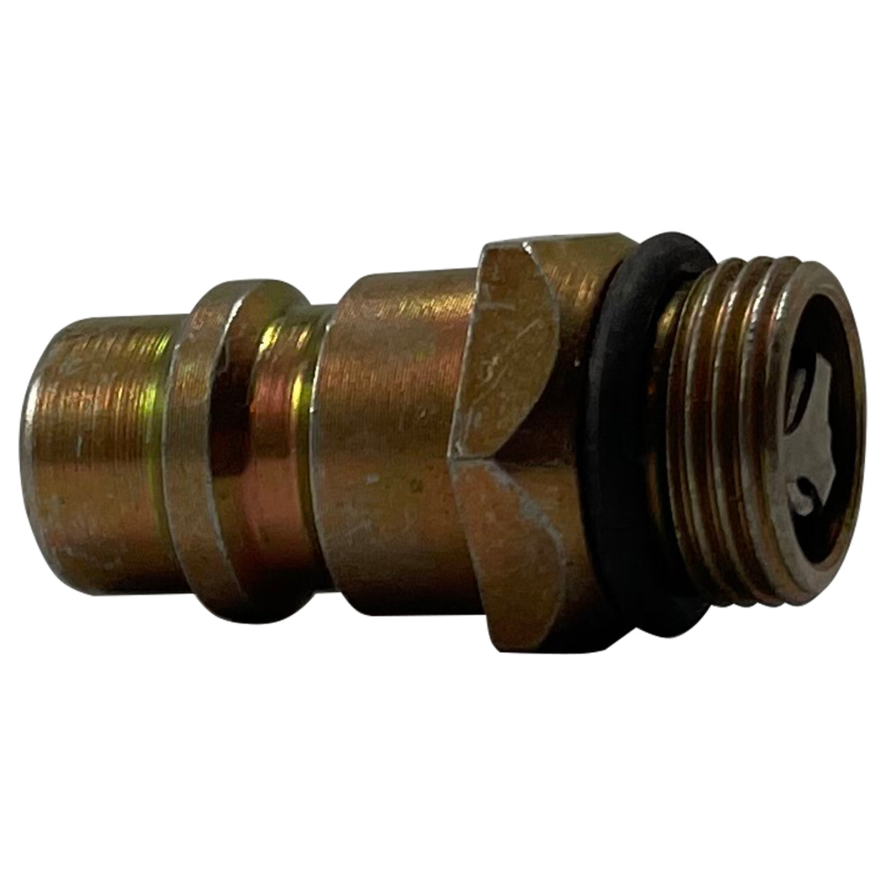 A/C Aeroquip Steel OE Style R-134a Low Side Service Valve Port - M13 x 1 Thread