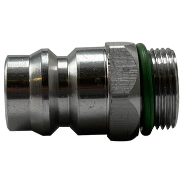 A/C Aeroquip Aluminum OE Style R-134a High Side Service Valve Port - M15 x 1 Thread