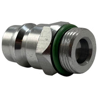 A/C Aeroquip Aluminum OE Style R-134a High Side Service Valve Port - M15 x 1 Thread