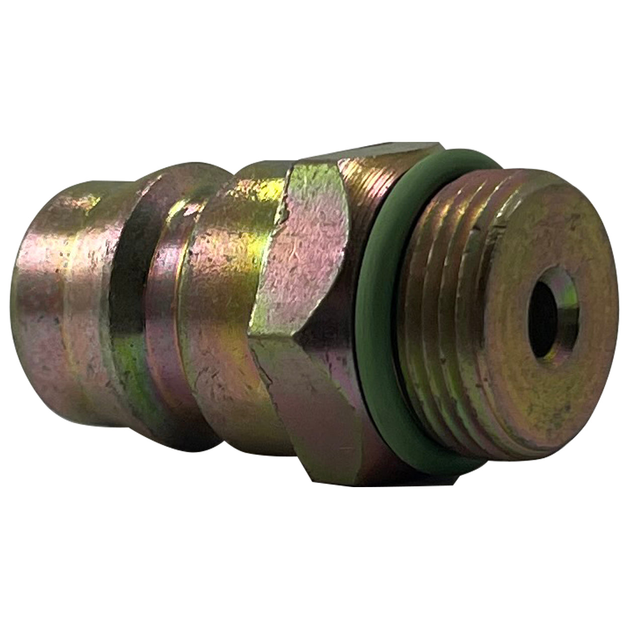 A/C Aeroquip Steel OE Style R-134a High Side Service Valve Port - M15 x 1 Thread