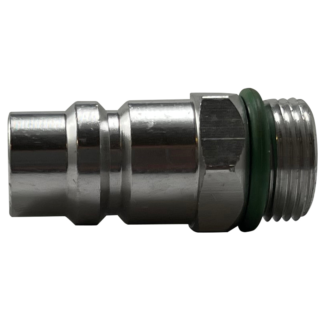 A/C Aeroquip Aluminum OE Style R-134a Low Side Service Valve Port - M13 x 1 Thread