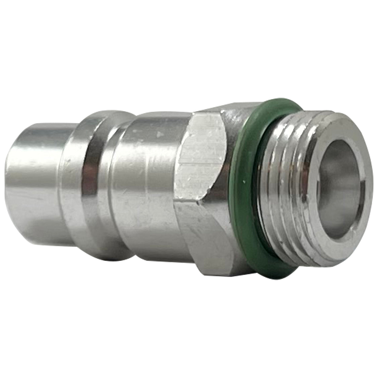 A/C Aeroquip Aluminum OE Style R-134a Low Side Service Valve Port - M13 x 1 Thread