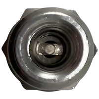A/C Aeroquip Aluminum OE Style R-134a Low Side Service Valve Port - M13 x 1 Thread