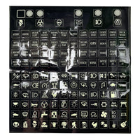 Control Panel 3 Rocker Switch USB & Voltage Gauge