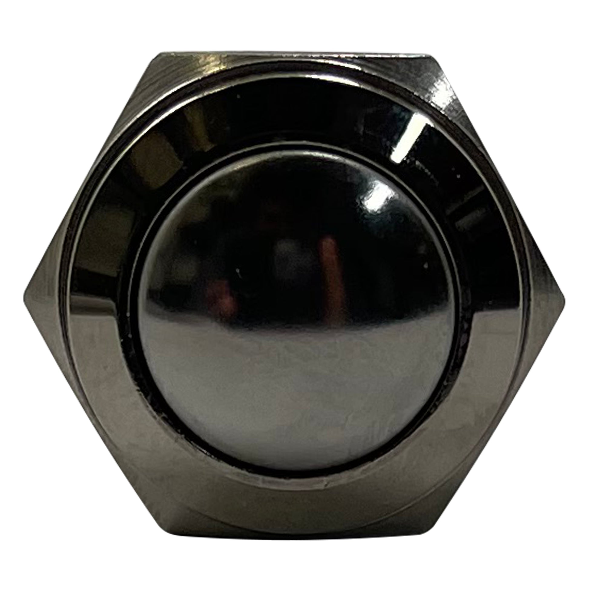 Stainless Steel Ignition Starter Momentary Push On Button Switch - 16 MM 12V
