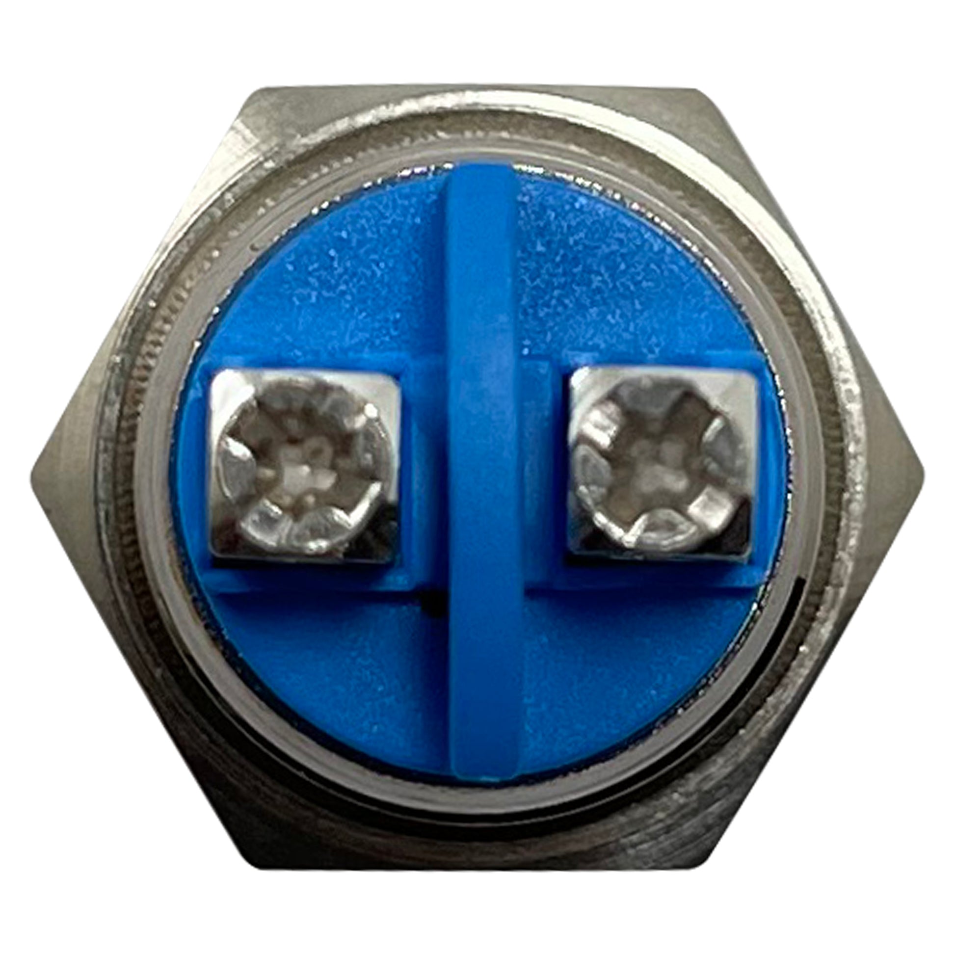 Stainless Steel Ignition Starter Momentary Push On Button Switch - 16 MM 12V