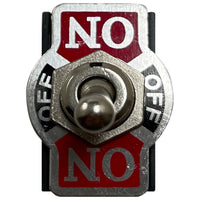 Heavy Duty Double Pole On / Off / On Metal Toggle Switch - 20 Amps @ 12 Volts