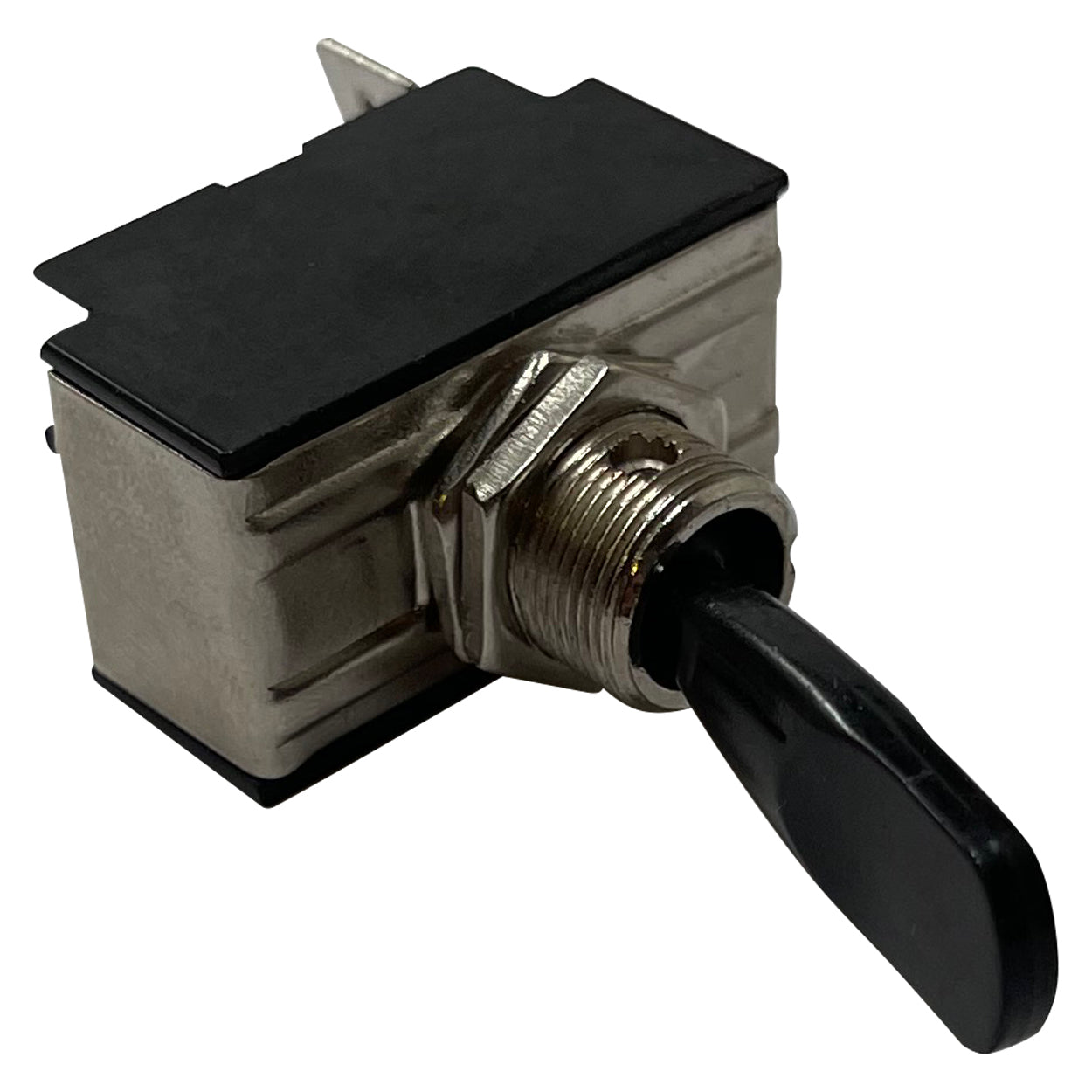 thumbnail interactive-video image 1 of LAMB INDUSTRIES Heavy Duty Toggle Switch – 20A 125V, 12A 250V, 2HP, SPST Maintained 1 of 5