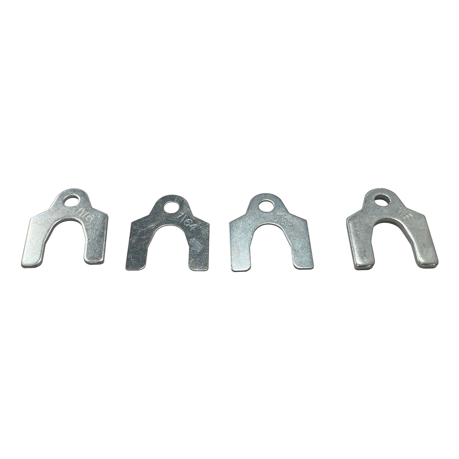 Suspension Alignment Shim Assortment 1/64" 1/32" 1/16" 1/8" - 144 Pieces