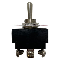 Heavy Duty Momentary MOM ON / OFF / MOM ON Metal Toggle Switch - 20 Amps @ 12 Volts