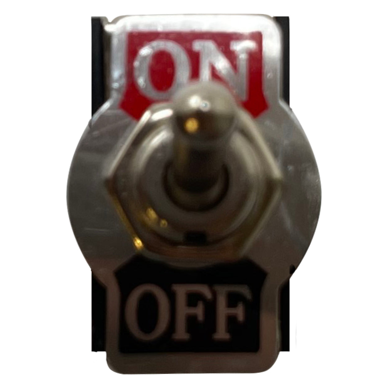 Heavy Duty Double Pole On / Off Metal Toggle Switch - 20 Amps @ 12 Volts