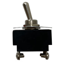 Heavy Duty Double Pole On / Off Metal Toggle Switch - 20 Amps @ 12 Volts