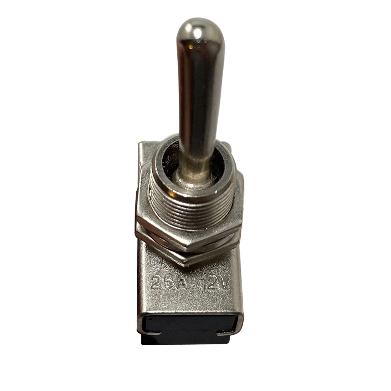 Heavy Duty Momentary On / Off Metal Toggle Switch - 25 Amps @ 12 Volts