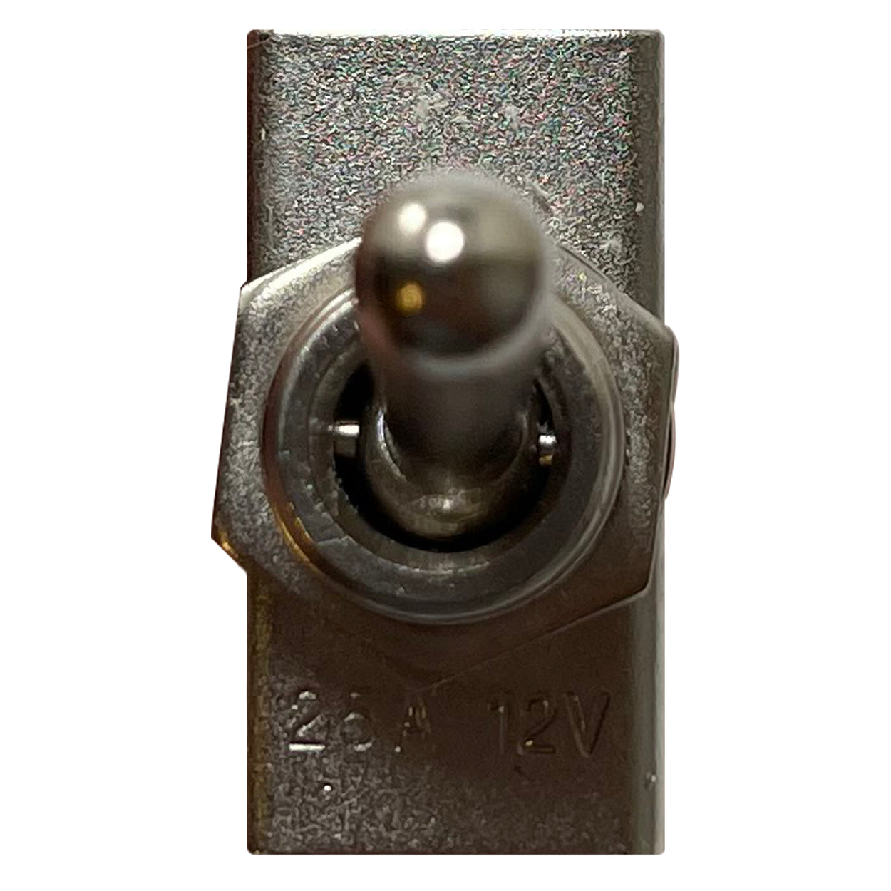Heavy Duty Momentary On / Off Metal Toggle Switch - 25 Amps @ 12 Volts