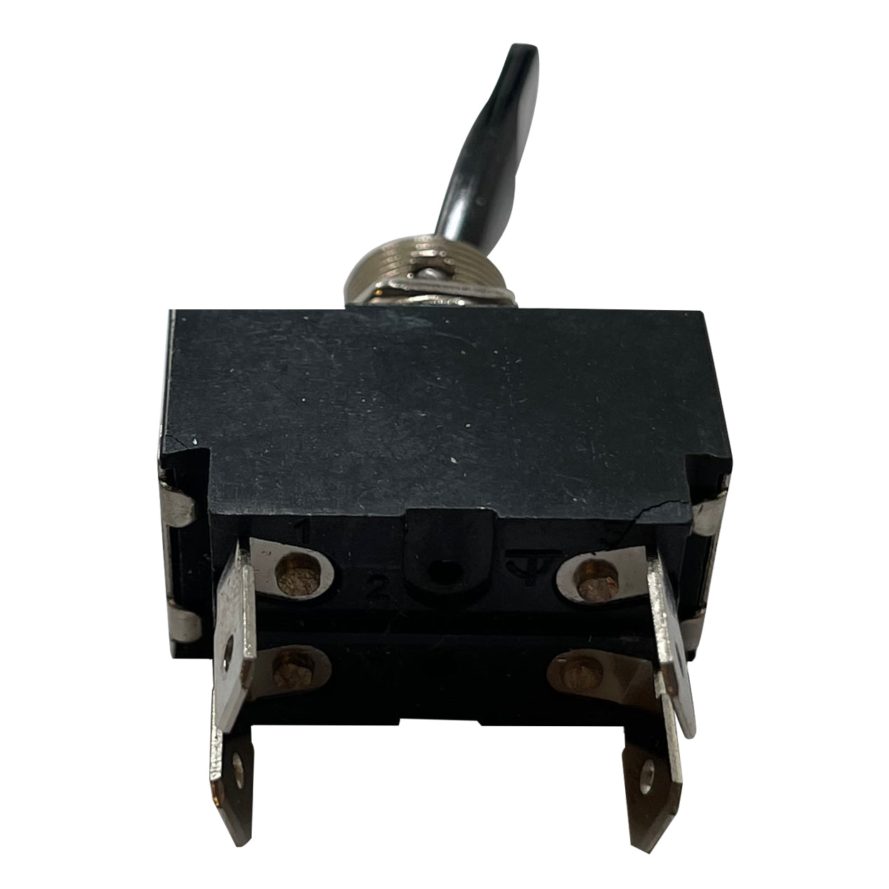 Heavy Duty Double Pole On / Off Metal Toggle Switch - 20 Amps @ 12 Volts