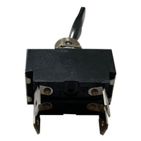 Heavy Duty Double Pole On / Off Metal Toggle Switch - 20 Amps @ 12 Volts