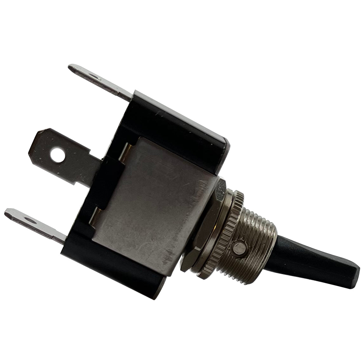 Green Heavy Duty LED Illuminated ON / OFF Metal Toggle Switch SPST - 30 Amps @ 12 Volts