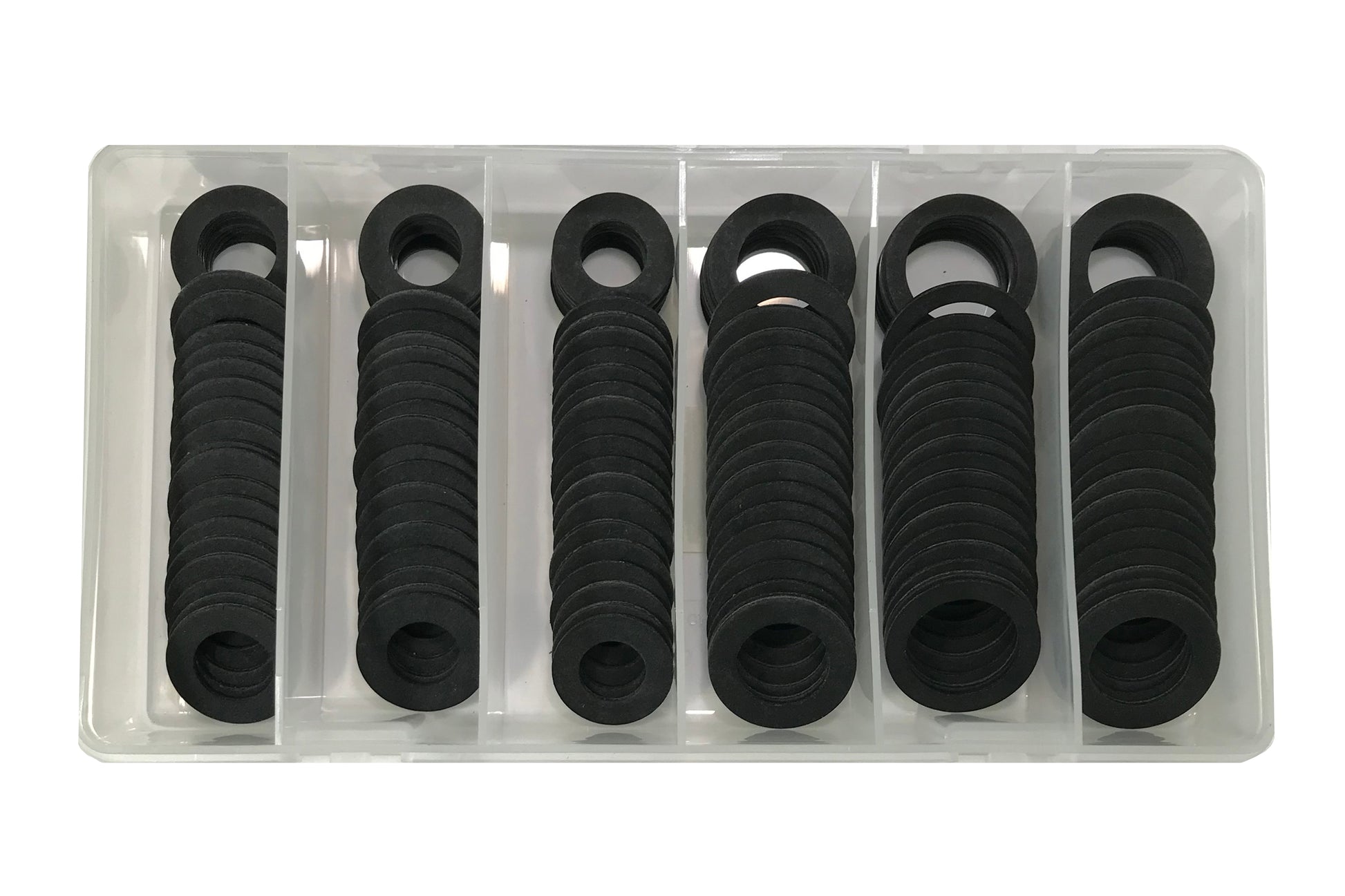 120 Piece Fiber Oil Drain Plug Gasket Assortment Kit