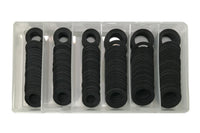 120 Piece Fiber Oil Drain Plug Gasket Assortment Kit